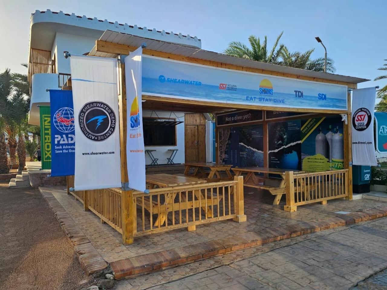 Shams Hotel & Dive Centre Dahab Exteriör bild